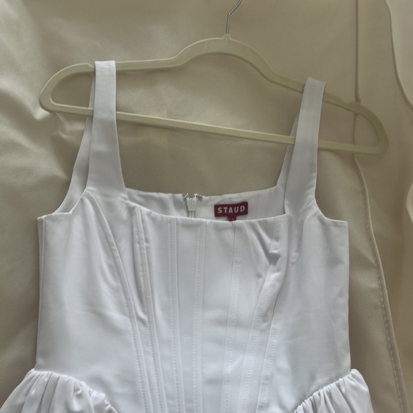 NWT Staud Landscape Dress in White - Picture 5 of 6